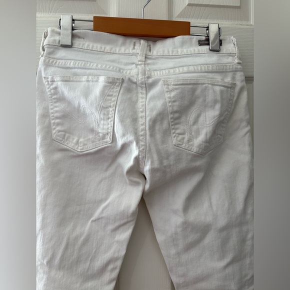 Citizens of Humanity Phantom skinny cropped white denim size 27 jeans - Picture 3 of 16
